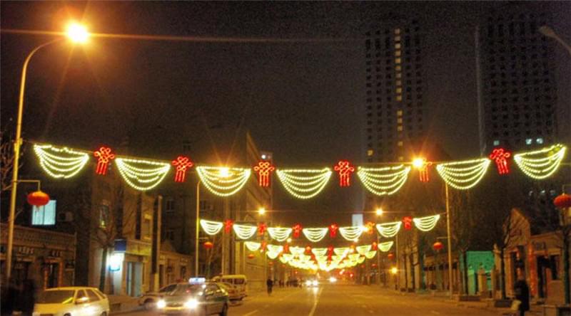 中國結(jié)燈光隧道