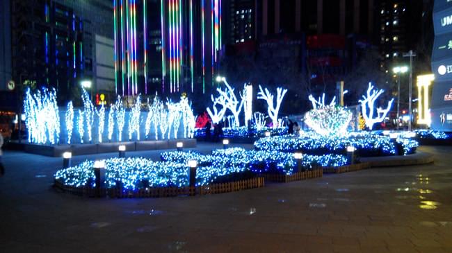 勒泰中心夜景照明 勒泰中心夜景照明