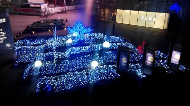 勒泰中心夜景照明 勒泰中心夜景照明